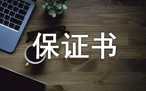 取保候審保證書八篇