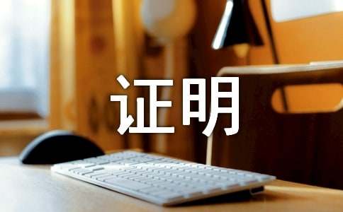 貸款收入證明模板