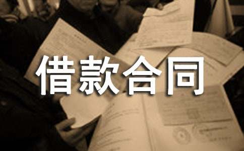 扶貧貸款個人借款合同